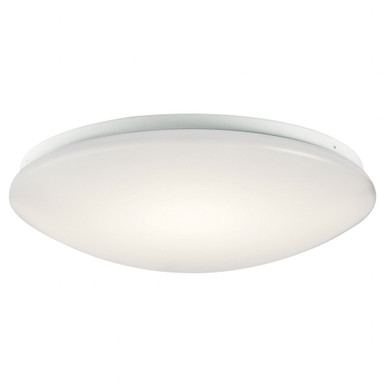Ceiling Space 25W 1 Light 16 Inch Wide Flush Mount by Kichler - 10761WHLED