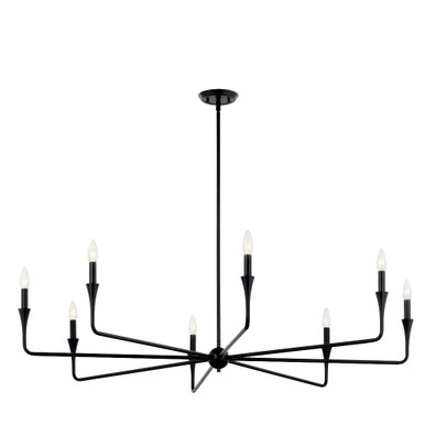 Thorn Dale 8 Light Oversized Chandelier by BSH - 147-BEL-1335388