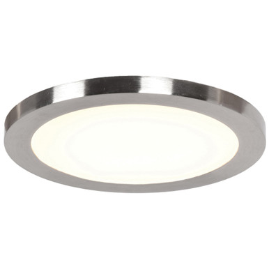Disc 12W 1 LED Flush Mount 0.5 Inch Tall and 5.5 Inch Wide by Access - 20810LEDD