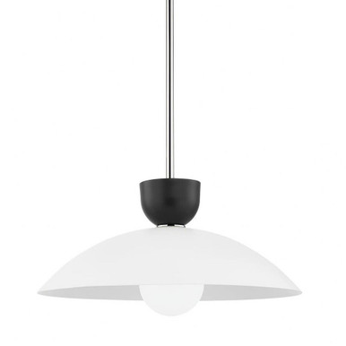 Whitley 1 Light Large Pendant by Mitzi - H481701L-PN