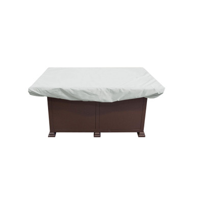 Large Rectangle Fire Pit-Table-Ottoman Protective Cover by Treasure Garden - PFC835