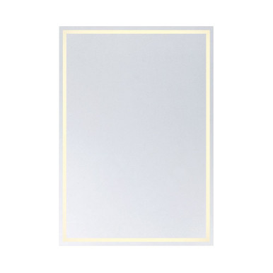 Beckett 84W 1LED Rectangle Frontlit Mirror 60 X 42 Inch Wide by Savoy House - 2-1235-42X60