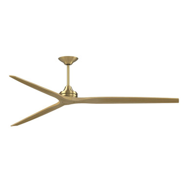 Spitfire 3 Blade Ceiling Fan 19.69 Inch Tall and 96 Inch Wide By Fanimation - FPD6721BBS-96N
