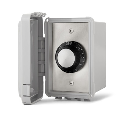 120 Volt Single Reg Surface Mount and Gang Box by Infratech - 14 4120