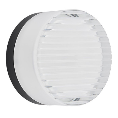 Lucia 15W 1 LED Outdoor Wall Sconce 5.5 Inch and 5.5 Inch Wide by Dainolite - LUC-615LEDODW-MB