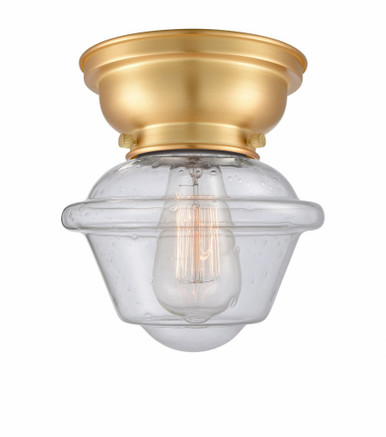 Oxford 1 Light 7.5 Inch Wide Flush Mount by Innovations - 623-1F-SG-G534