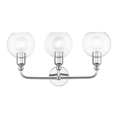 Downtown 3 Light Vanity Light by Livex - 16973
