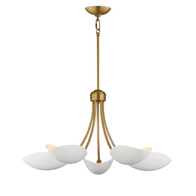 Maris 5 Light Chandelier 14.25 Inch Tall and 26.5 Inch Wide by Maxim - 10825