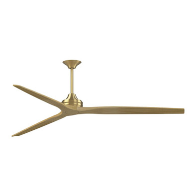 Spitfire 3 Blade Ceiling Fan 19.69 Inch Tall and 84 Inch Wide By Fanimation - FPD6721BBS-84N