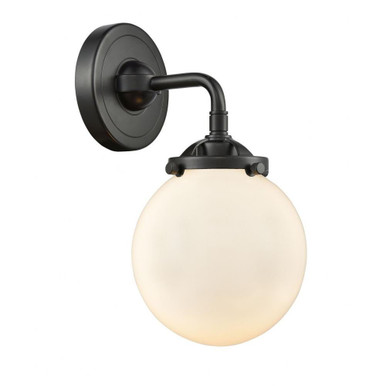 Nouveau 1 Light Wall Sconce 9 Inch Tall by Innovations - 284-1W-G20-96