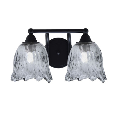 Paramount 2 Light Bath Bar 8.75 Inch Tall and 15 Inch Length by Toltec - 3422-875-15
