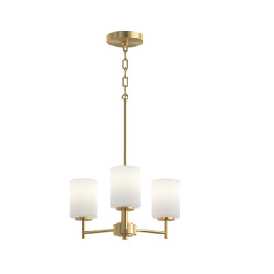 Replay 3 Light Chandelier 20.13 Inch Tall and 17 Inch Wide by Progress - P4318-191