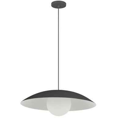 Olivia 1 Light Pendant 4 Inch Tall and 15.75 Inch Wide by Dainolite - OLV-151P