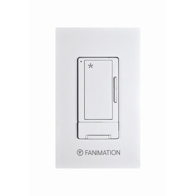 Accessory 3 Fan Speeds Wall Control with Receiver 4.57 Inch By Fanimation - WR505WH