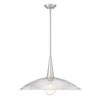 Lunelle 1 Light Pendant 13.25 Inch Tall and 24 Inch Wide by Z Lite - 3051P24