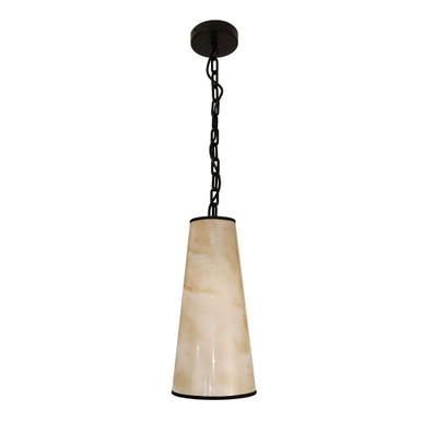 Nena 1 Light Pendant 15 Inch Tall and 7 Inch Wide by Dainolite - NNA-71P