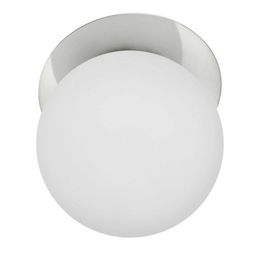 Burlat 1 Light Wall Sconce 12.5 Inch Tall and 12.5 Inch Wide by Dainolite - BUR-131W-PC-WH