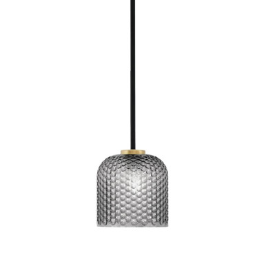 Sandia 1 Light Stem Mini Pendant 7.75 Inch Tall and 7 Inch Wide by Toltec - 6201-775-7