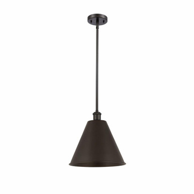 Metal Bristol 1 Light Medium Pendant 12.75 Inch Tall by Innovations - 516-1S-MBD-12