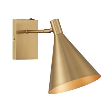 Pharos 1 Light Wall Sconce 11 Inch Tall by Savoy House - 9-8002CP-1-127