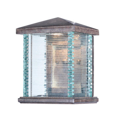 Triumph Vx 8W 1 LED Outdoor Wall Lantern by Maxim - 55732CLET