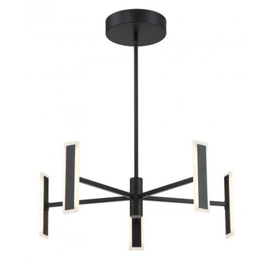 Edge 5 LED Light Large Chandelier by George Kovacs - P1415-66A-L