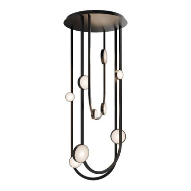 Tableau 54.6W 10 4CCT LED Semi Flush Mount 50.5 Inch Tall by Modern Forms - FM-42551