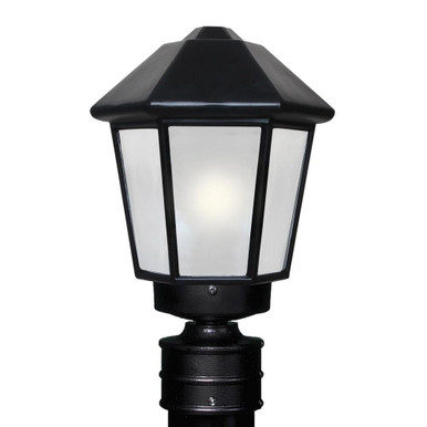 Costaluz 3272 Series One Light Outdoor Post Mount 8.5 x 13.75 In by Besa  - 3272-POST
