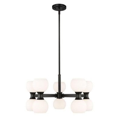 Artemis 10 Light Chandelier 12.75 x 25 Inches Wide by Z-Lite - 494-10