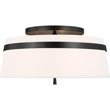 Cordtlandt 3 Light 19 Inch Wide Semi Flush Mount by Visual Comfort Studio - AF1153