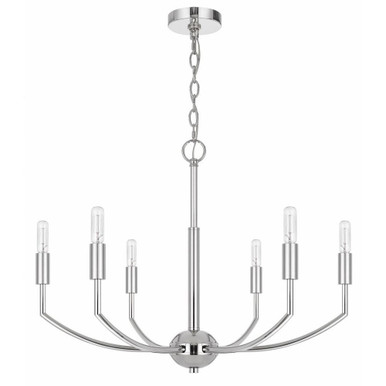 Maroum Avenue 6 Light Medium Chandelier - 1-BEL-5191839