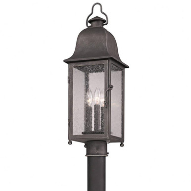 Bradford Drove 3 Light Outdoor Post Lantern 8 x 25.13 Inches by BSH - 154-BEL-1748126