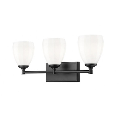 Oren 3 Light Bath Vanity 10 Inch Tall and 24 Inch Wide by Z Lite - 7004-3V