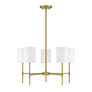 5 Light Medium Chandelier by Meridian M10067 - M10067