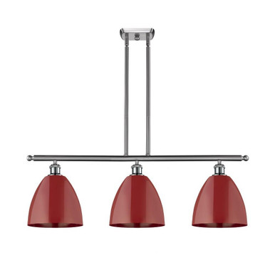 Plymouth Dome 3 Light Oversized Island Pendant 12 Inch Tall by Innovations - 516-3I-PLYM-9