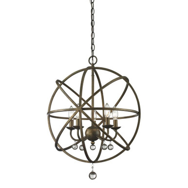 Acadia 5 Light Pendant 20 Inches Wide by 25 Inches High by Z-Lite - 415-5