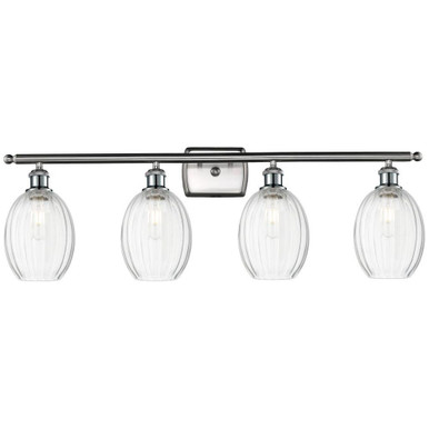 Preston 4 Light Bulb Shade Bath Vanity 11.75 X 36.25 Inch by Innovations - 516-4W-G459-6