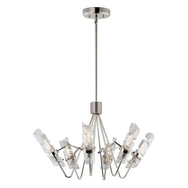 Milano 6 Light Large Chandelier by Maxim - 39555CLPN