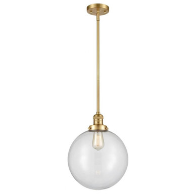Franklin Restoration 1 Light Medium Pendant by Innovations - 201S-SG-G202-12