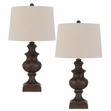 Hertford 1 Light Table Lamp (Set of 2) 29.75 x 16 Inches by Cal  - BO-3149TB-2