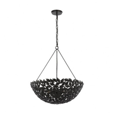 Kelan 6 Light Large Bowl Pendant by Visual Comfort Studio - AP1186AI