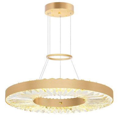 Bjoux LED Light Medium Chandelier by CWI - 1219P24-1-625