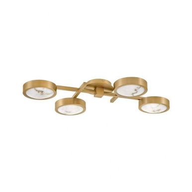 Cava 64W LED 30 Inch Wide Flush Mount by Fredrick Ramond - FR31013LCB