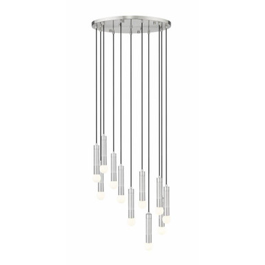 Stari 11 Light Chandelier 11 Inch Tall and 24 Inch Wide by Z Lite - 1956P-11R