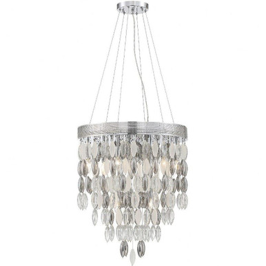 Hudson 9 Light Medium Chandelier by Crystorama - hud-a2219-ch