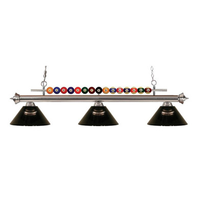 Shark 3 Light Island/Billiard 16 x 15 Inch by Z-Lite 170BN-ARS - 170BN-ARS
