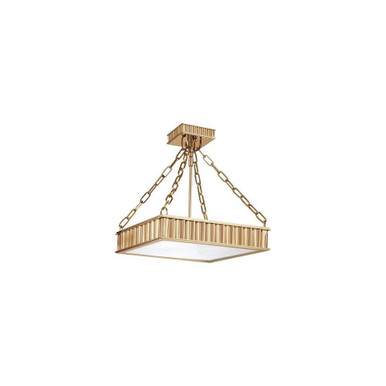 Middlebury 3 Light 16.25 Inch Wide Semi Flush Mount by Hudson Valley - 933