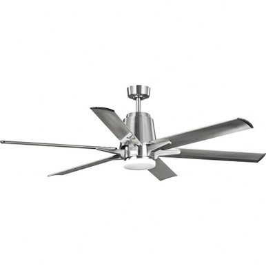 Arlo Wide Ceiling Fan 1 Light Damp Rated 60 Inches wide by Progress - P250026
