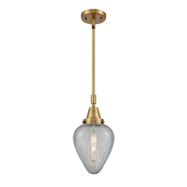 Geneseo 1 Light Small Stem Hung Pendant 9.63 Inch Tall by Innovations - 447-1S-G165