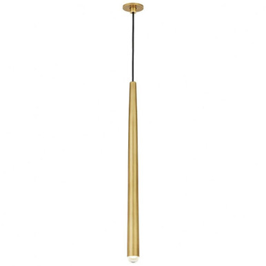 Pylon 4.6W 1 LED Mini Port Alone Pendant by Visual Comfort Modern - 700TRSPAPYL1PB-LED930